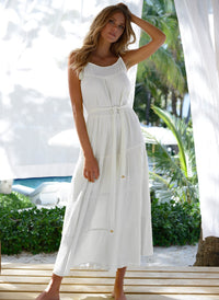 Fru White Dress Lifestyle