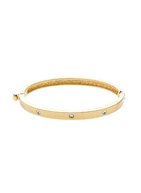Gold Crystal Bangle
