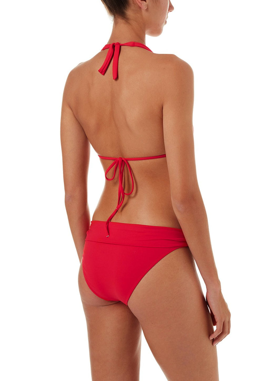 grenada red adjustable halterneck bikini 2019 B