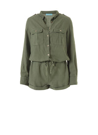 honour olive playsuit 