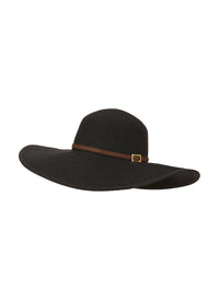 jemima wide brim beach hat black 2019