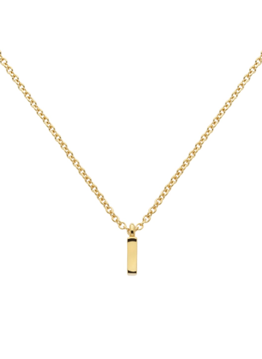 Letter ' L' Pendant Necklace