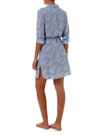 lois capri button down belted shirt dress 2019 B