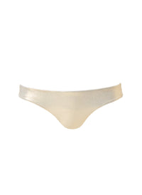 Look 24 Bottom Seamless One Shoulder Bikini Gold