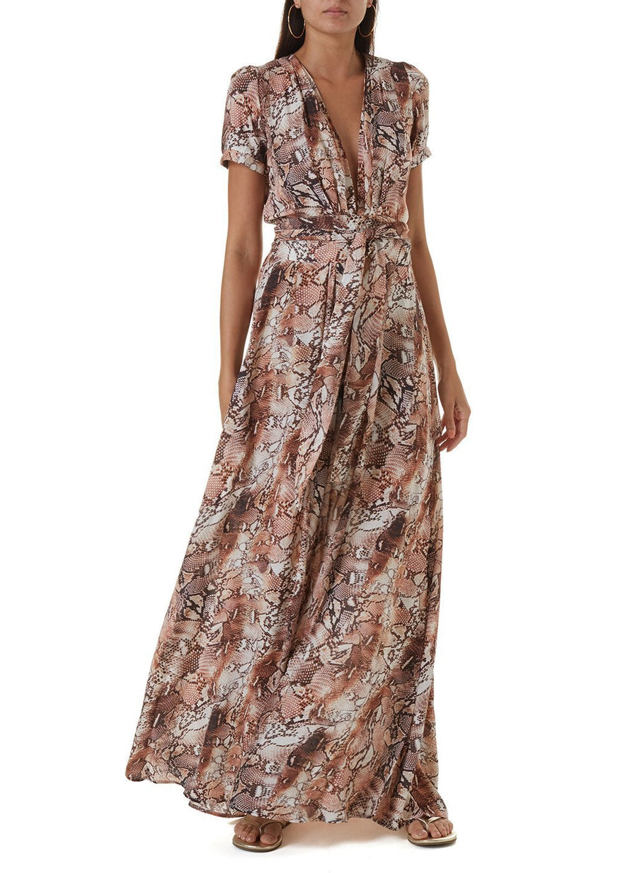 Lou Snake Long Dress | Official Site Lou Snake Long Dress | Official Site