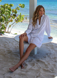 Lucia White Short Dress