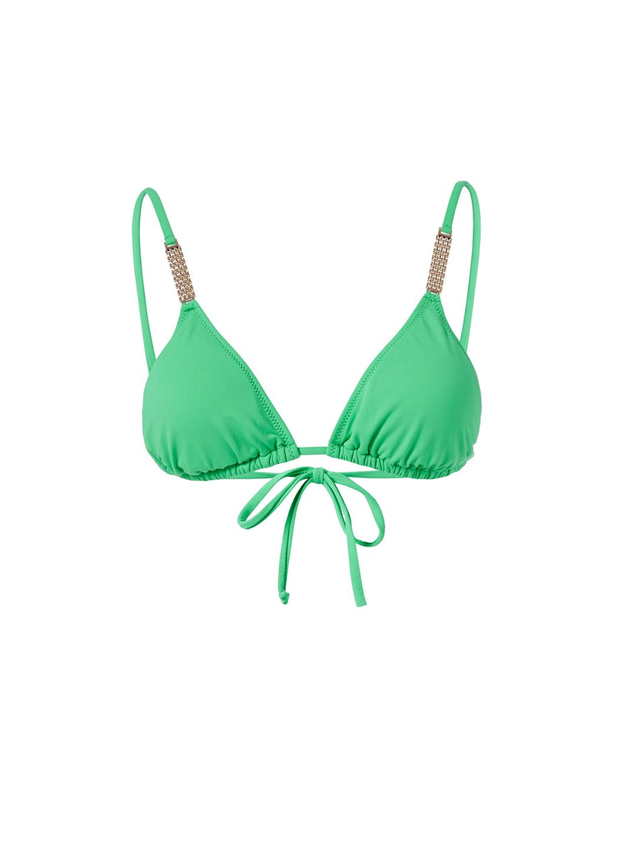 maldives-green-chain-trim-triangle-bikini-top