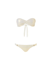 Martinique Gold Twist Front Bandeau Bikini 2020