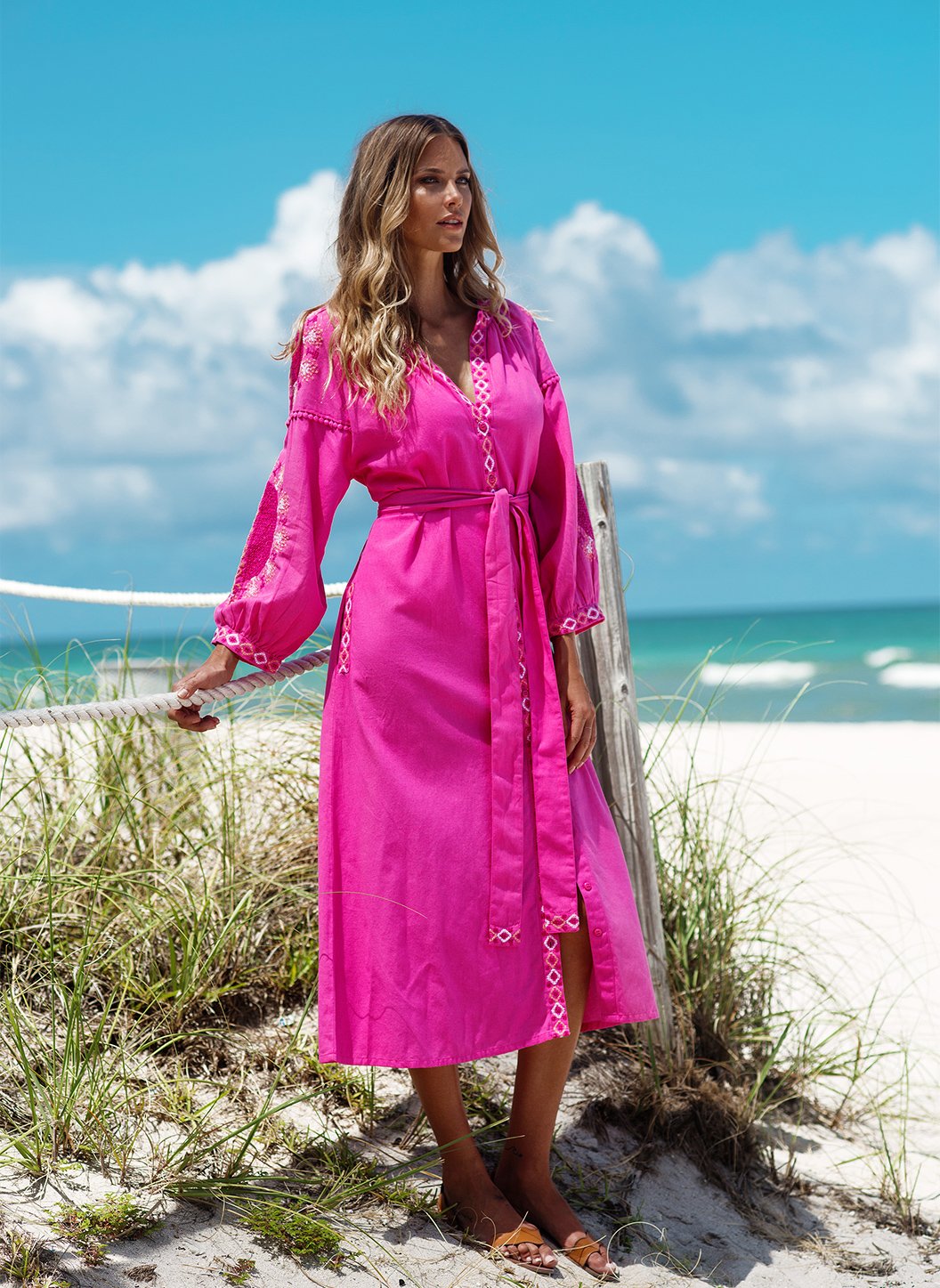 Melanie Flamingo Kaftan