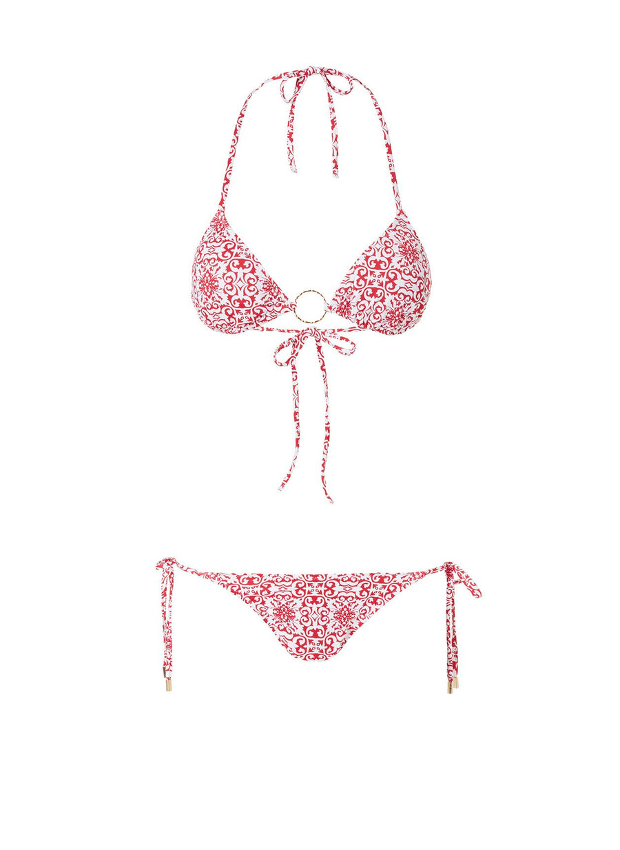 Miami Amalfi Red Bikini