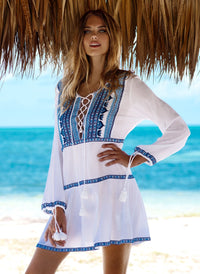 Millie White Dress Lifestyle
