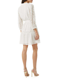 Orchid White Dress model_B