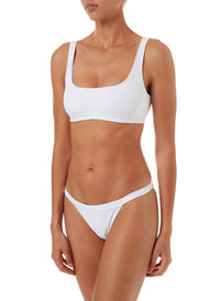 orlando white classic overtheshoulder crop bikini 2019 F