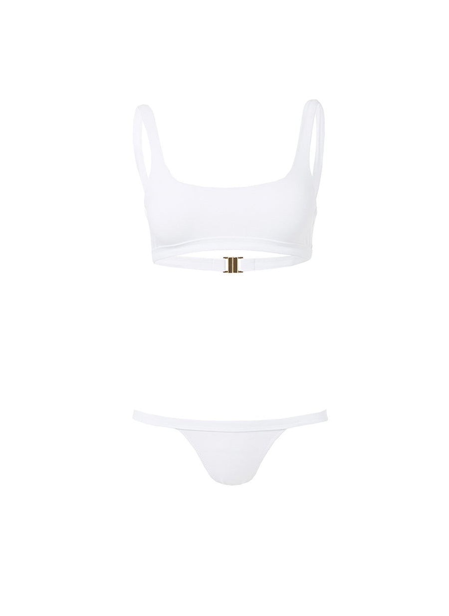 orlando white classic overtheshoulder crop bikini 2019