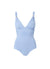 Panarea Cornflower Rouched Over The Shoulder One Piece 2020