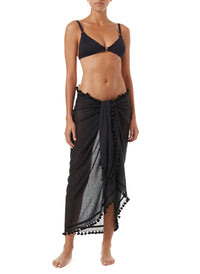 Pareo Plain Black