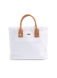 porto cervo mini beach tote white 2018