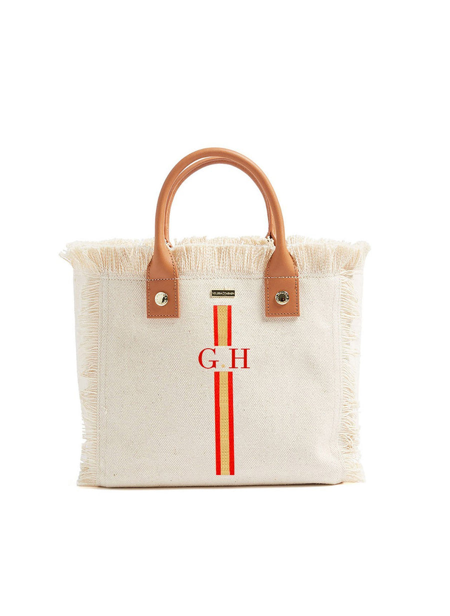 Porto Cervo Beige Red/Gold