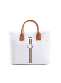 Porto Cervo White Navy/Gold