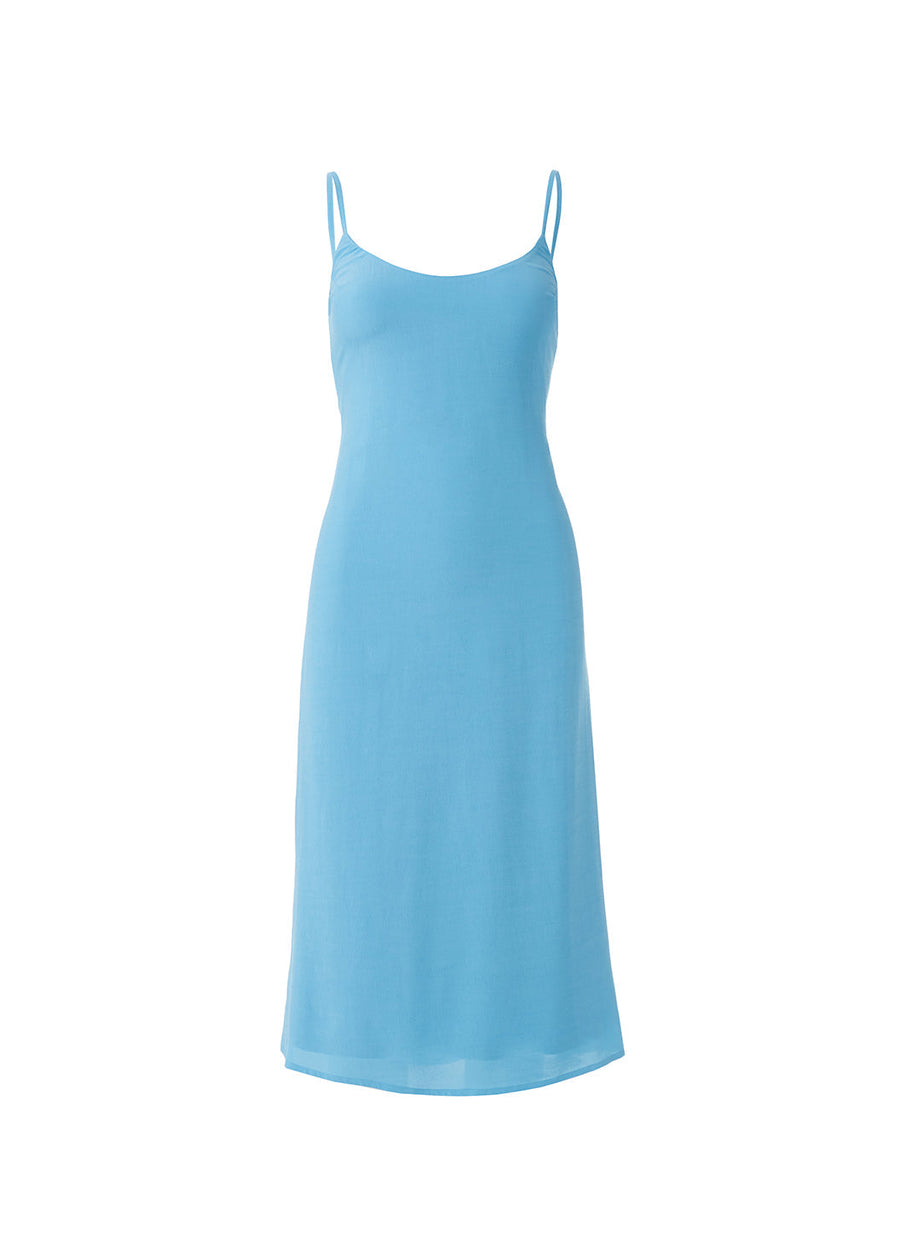 primrose blue dress cutout