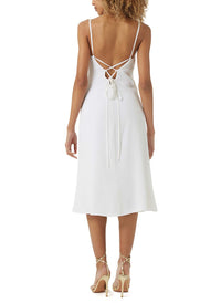 Primrose White Dress model_B