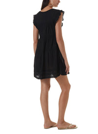 rebekah black short dress 