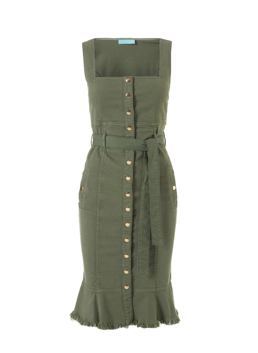 Ruby Olive Midi Dress