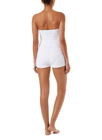 sophia white pique laceup eyelet shorts 2019 B