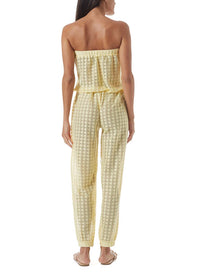 stella yellow knit bandeau jumpsuit model_B