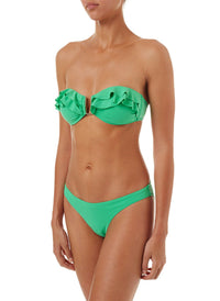 stkitts green bandeau utrim frill bikini 2019 F