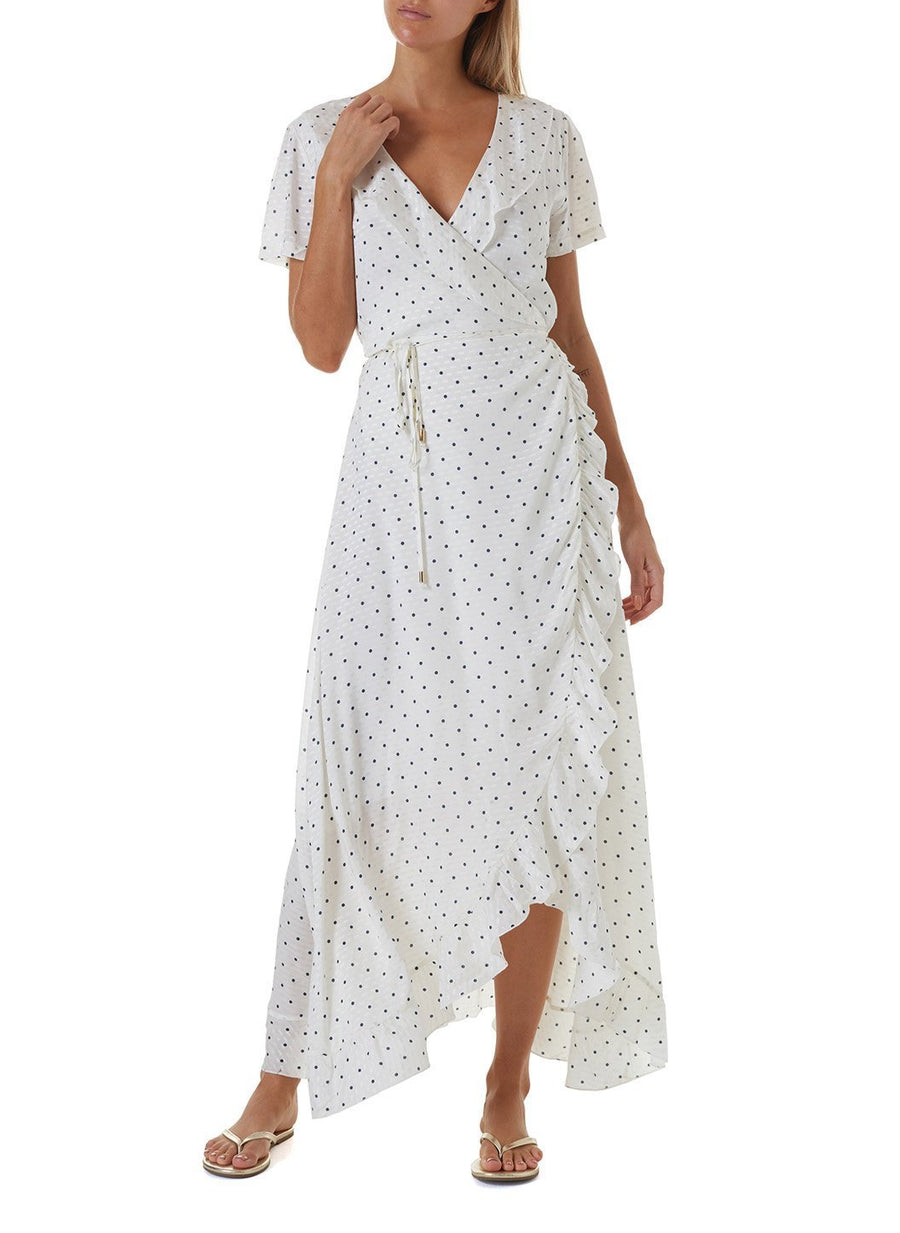 tilly polkadot long dress 