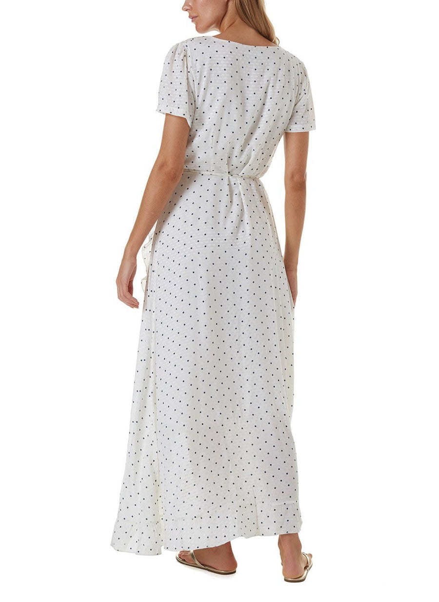 tilly polkadot long dress 