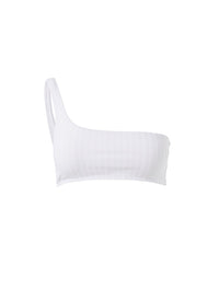 toulouse-white-ribbed-one-shoulder-bikini-top