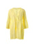 victoria yellow embroidered short kaftan