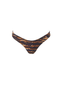 vienna safari high leg bralette bikini bottom