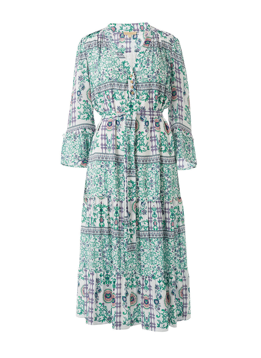 Willow Botanical Dress cutout